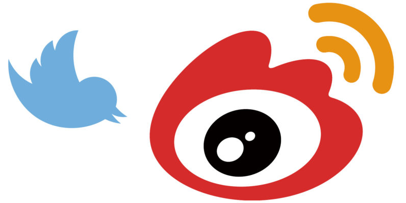 Weibo and Twitter Logos